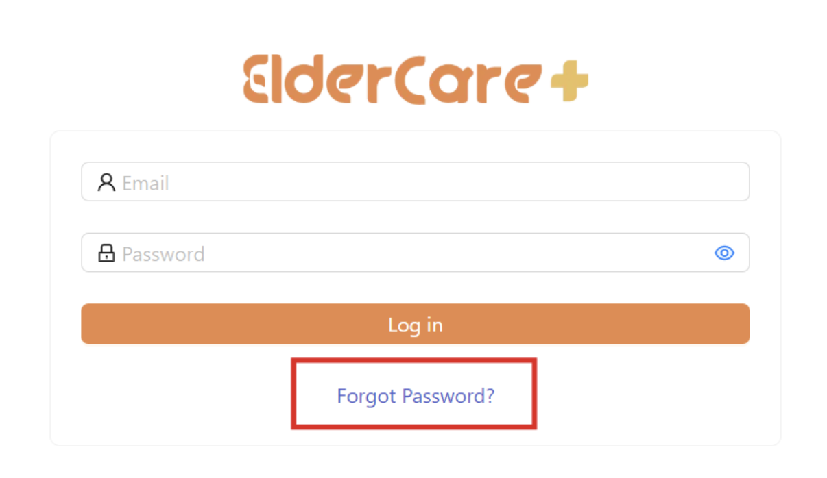 Forgot Password in Client Portal