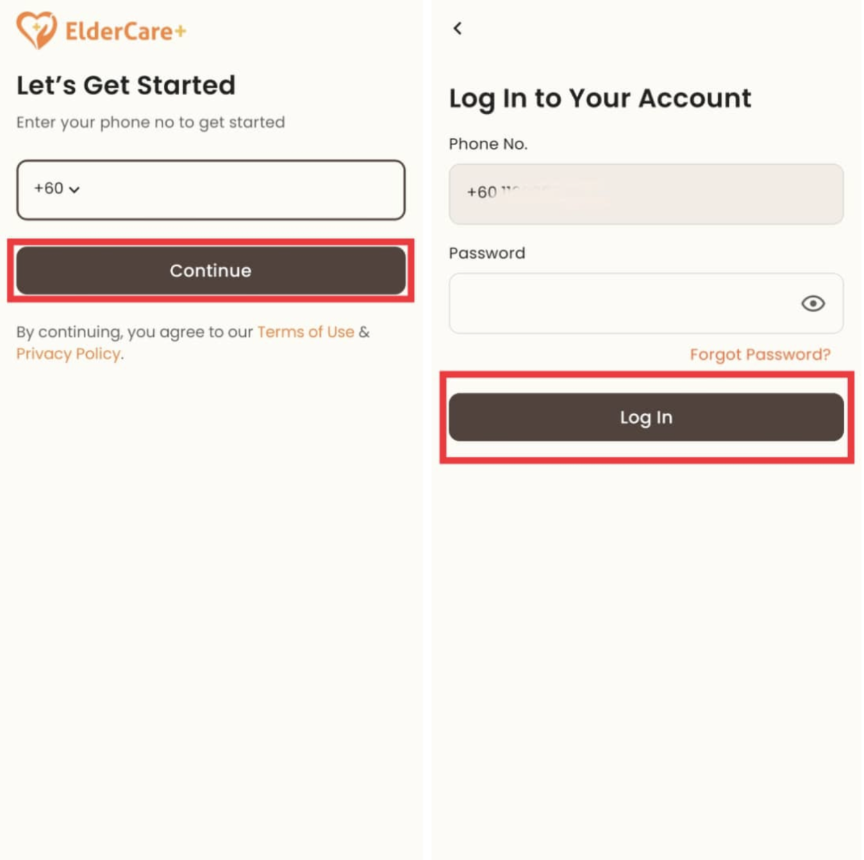 Sign In for Guardian App