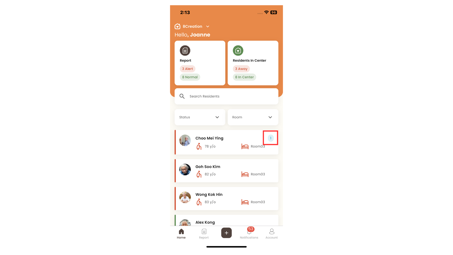 View Reminder Count